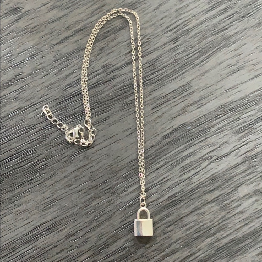 BRAND NEW !! lock necklace
